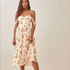 Reformation Violet Dress in Tulip *NEW*